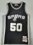 NBA 50 Robinson Spurs Maillot noir